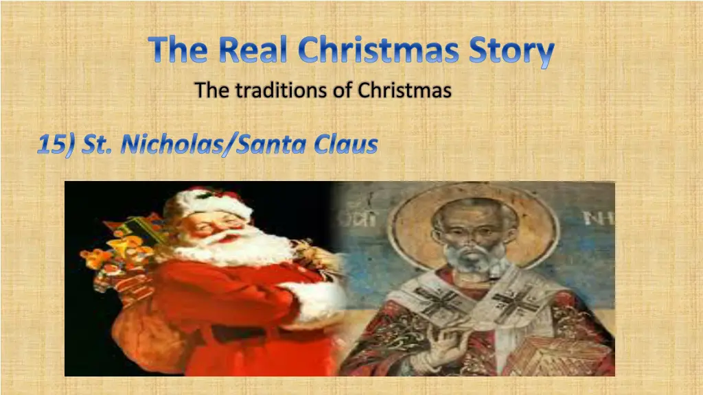 the real christmas story the traditions 12