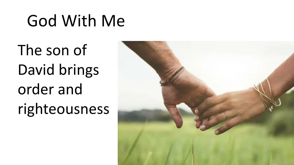 god with me