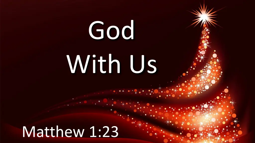 god with us
