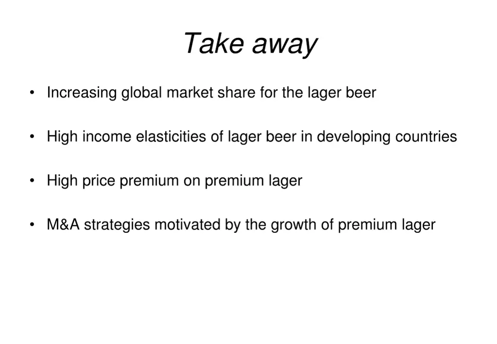 take away
