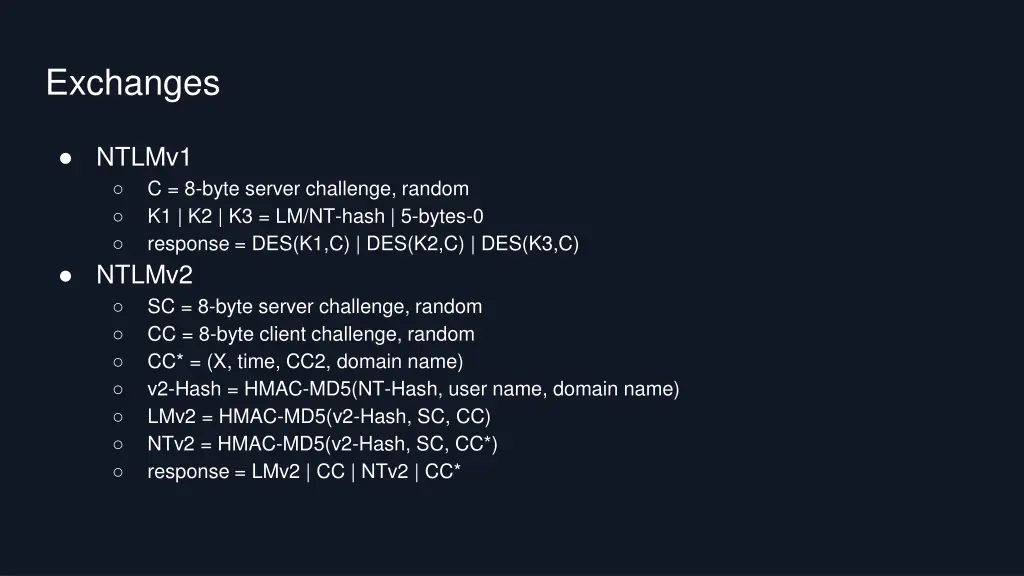 exchanges