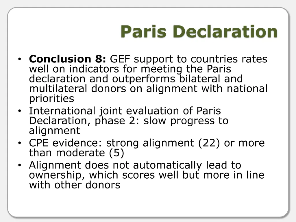 paris declaration