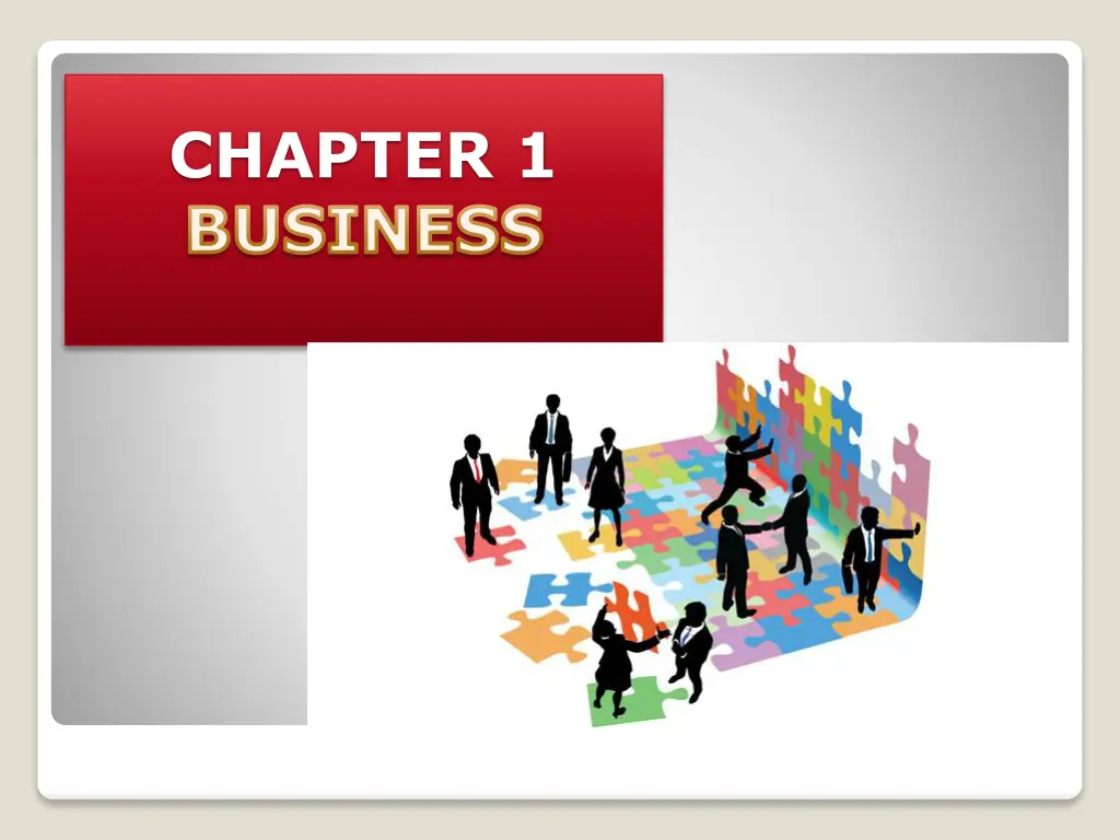 chapter 1 business