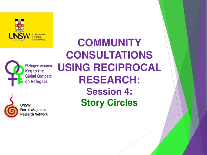 community consultations using reciprocal research