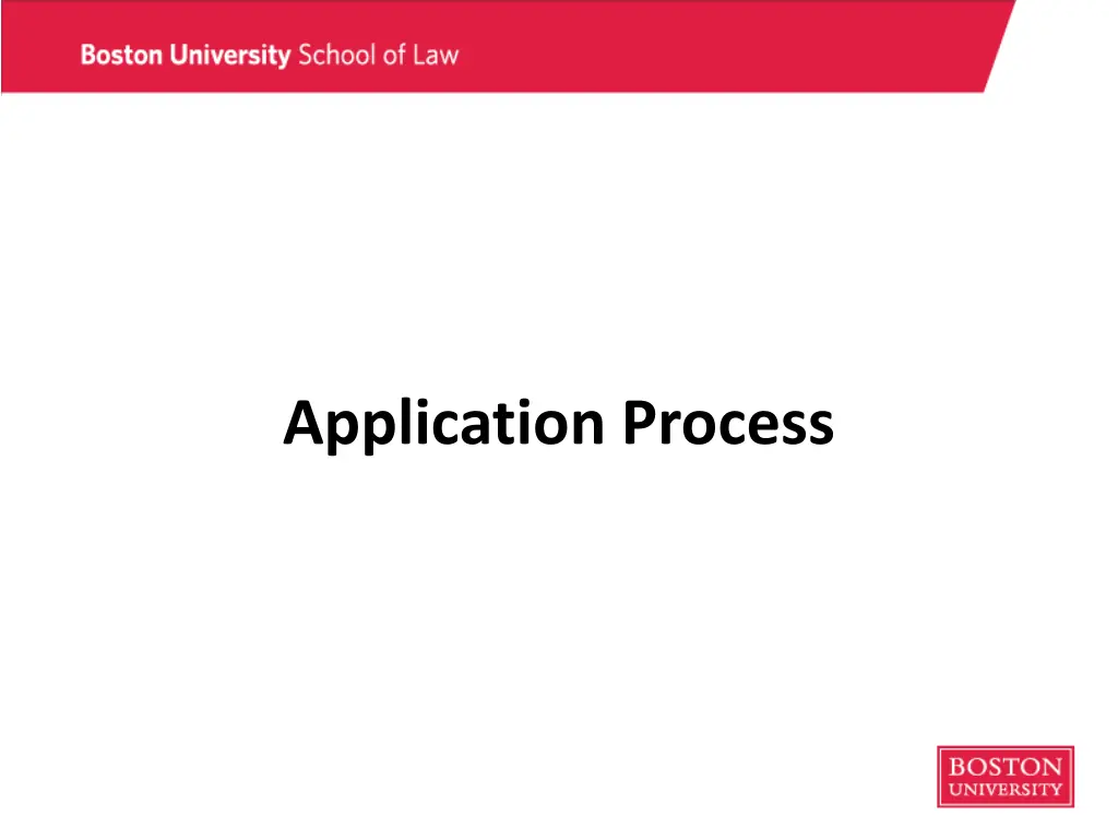 application process