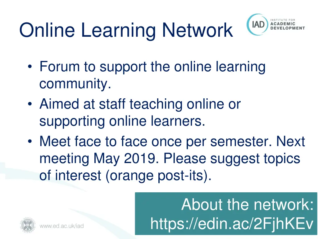 online learning network 1