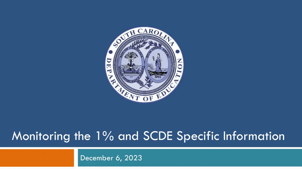 monitoring the 1 and scde specific information