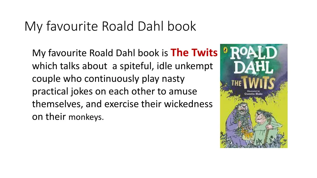my favourite roald dahl book