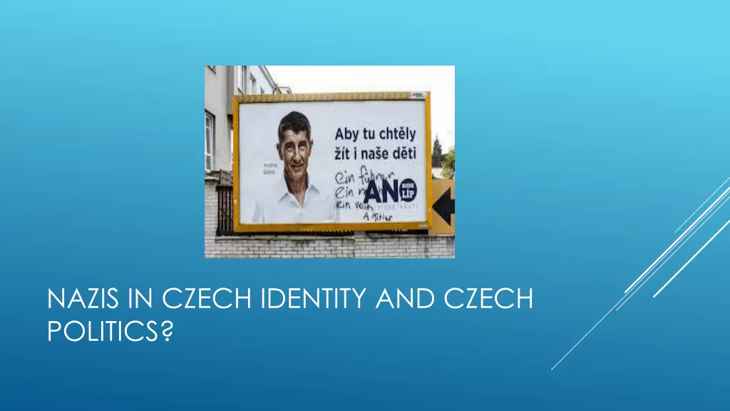 nazis in czech identity and czech politics