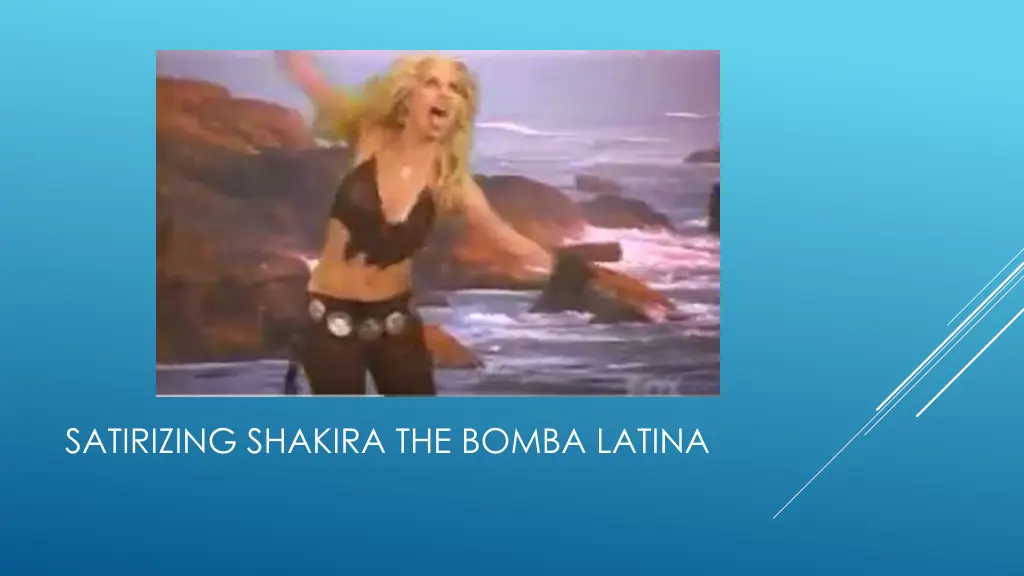 satirizing shakira the bomba latina