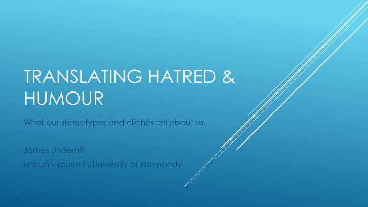 translating hatred humour