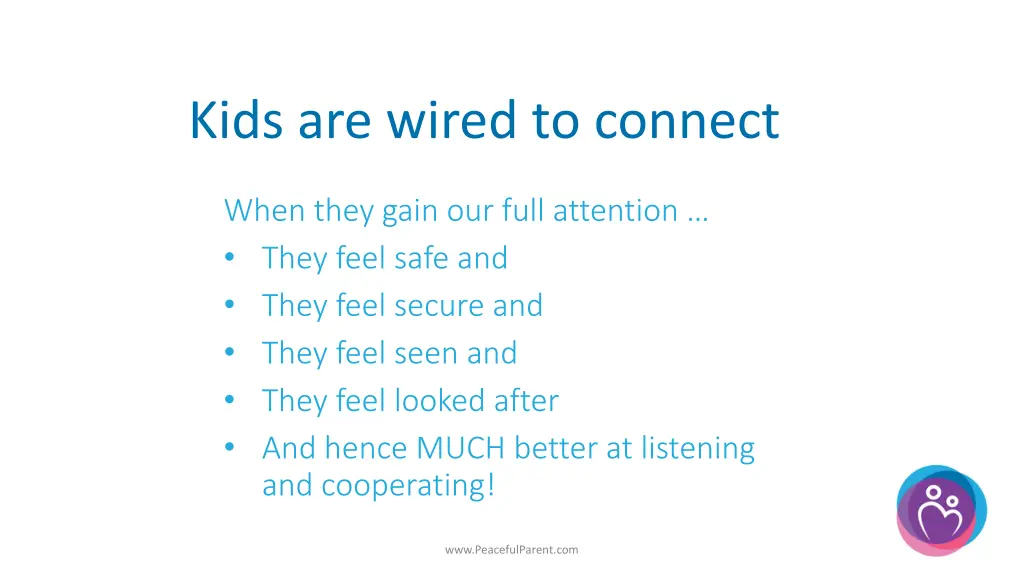 kids are wired to connect