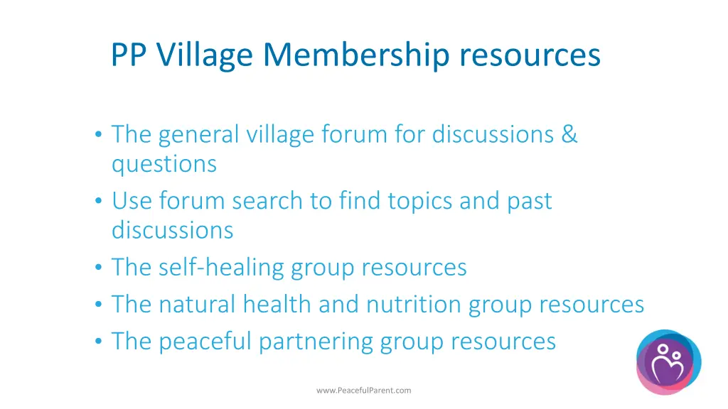 pp village membership resources 1