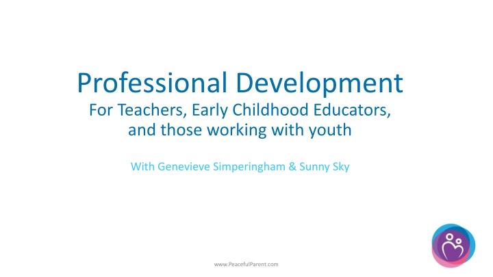 professional development for teachers early