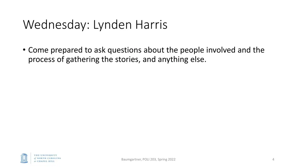 wednesday lynden harris