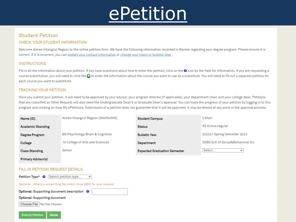 epetition