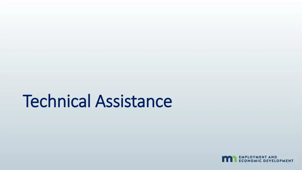 technical assistance technical assistance