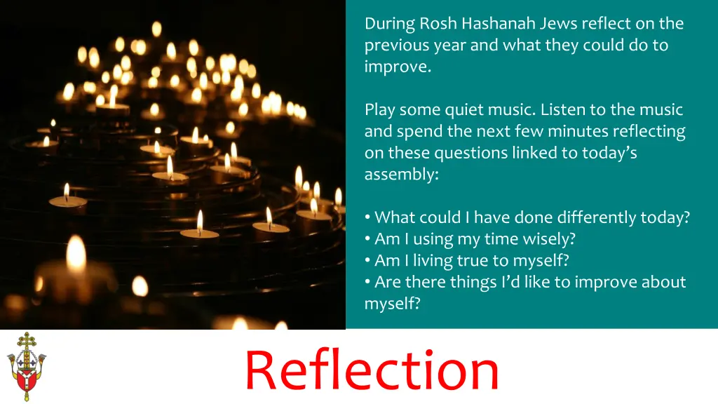during rosh hashanah jews reflect on the previous