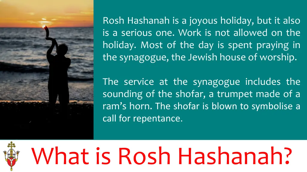 rosh hashanah is a joyous holiday but it also