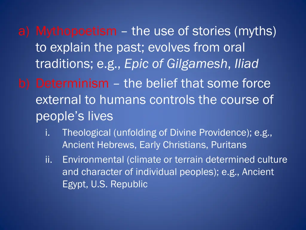 a mythopoetism the use of stories myths