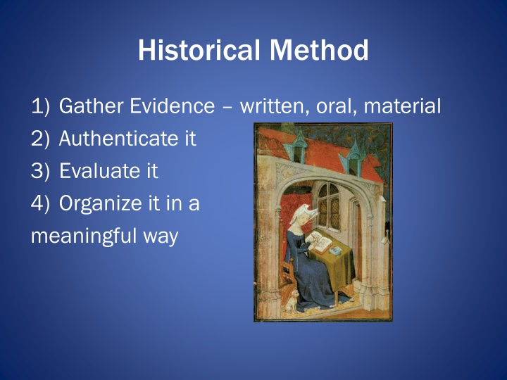 historical method