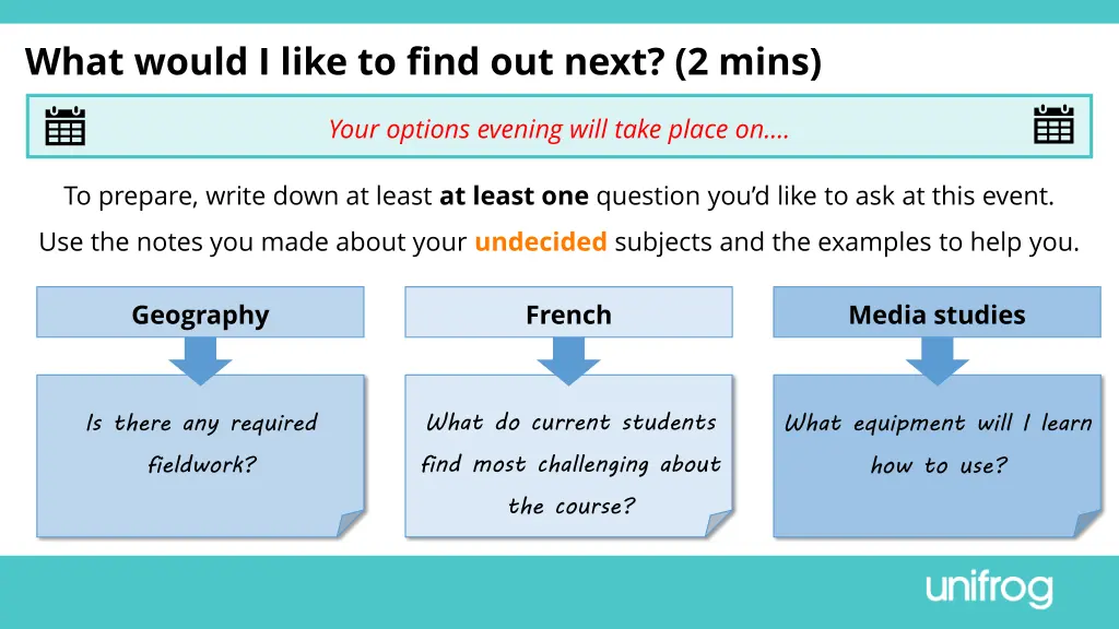 what would i like to find out next 2 mins