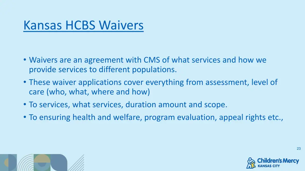 kansas hcbs waivers