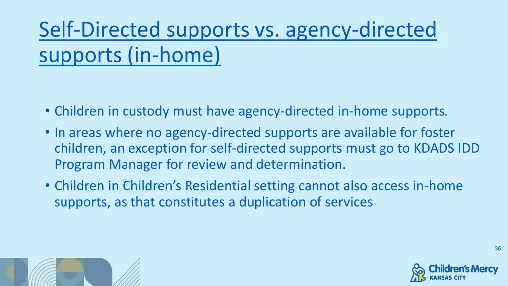 self directed supports vs agency directed