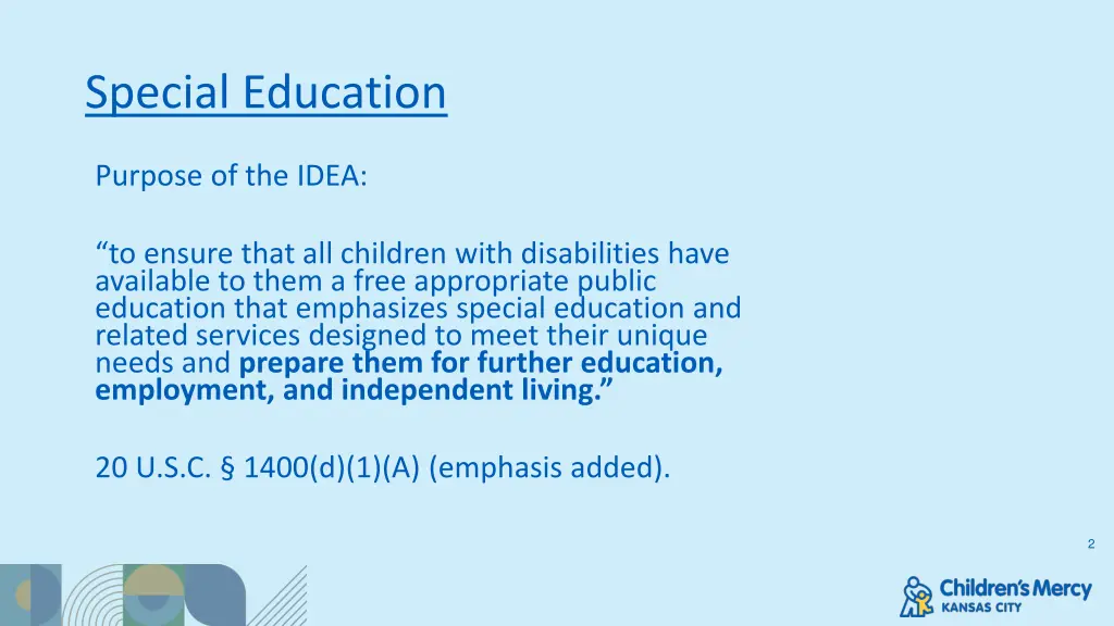 special education