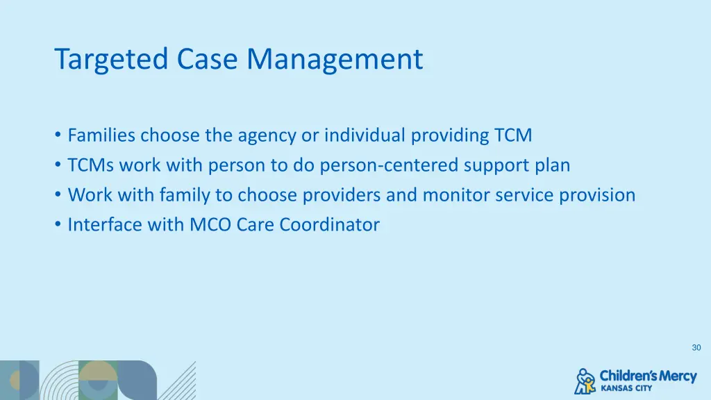 targeted case management