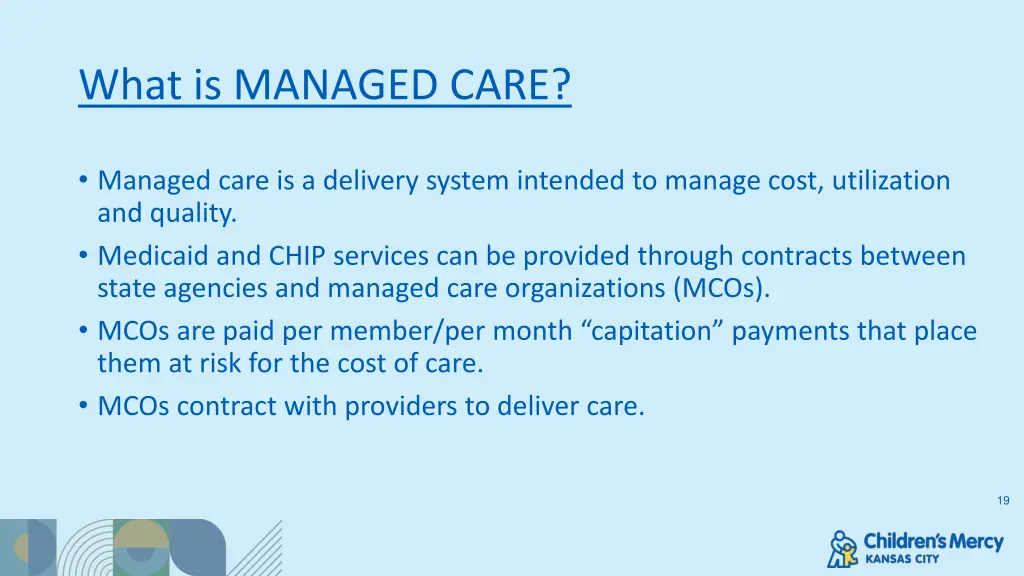 what is managed care