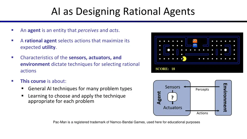 ai as designing rational agents