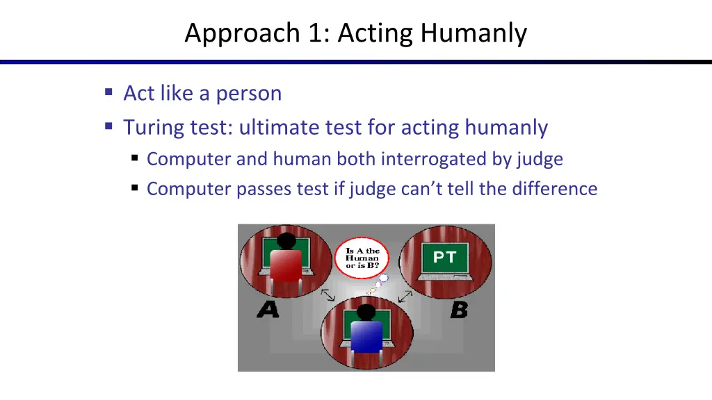 approach 1 acting humanly