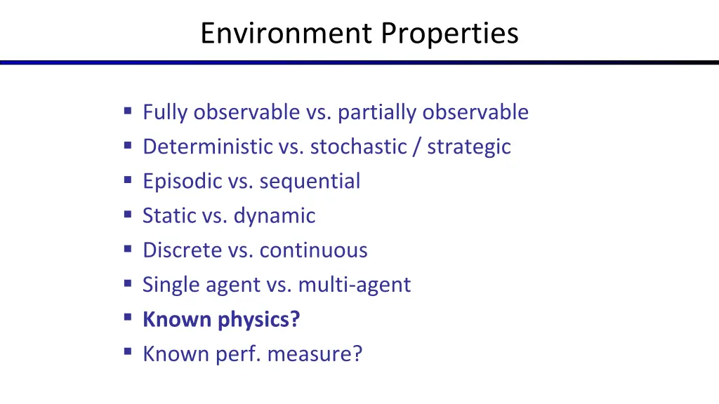 environment properties
