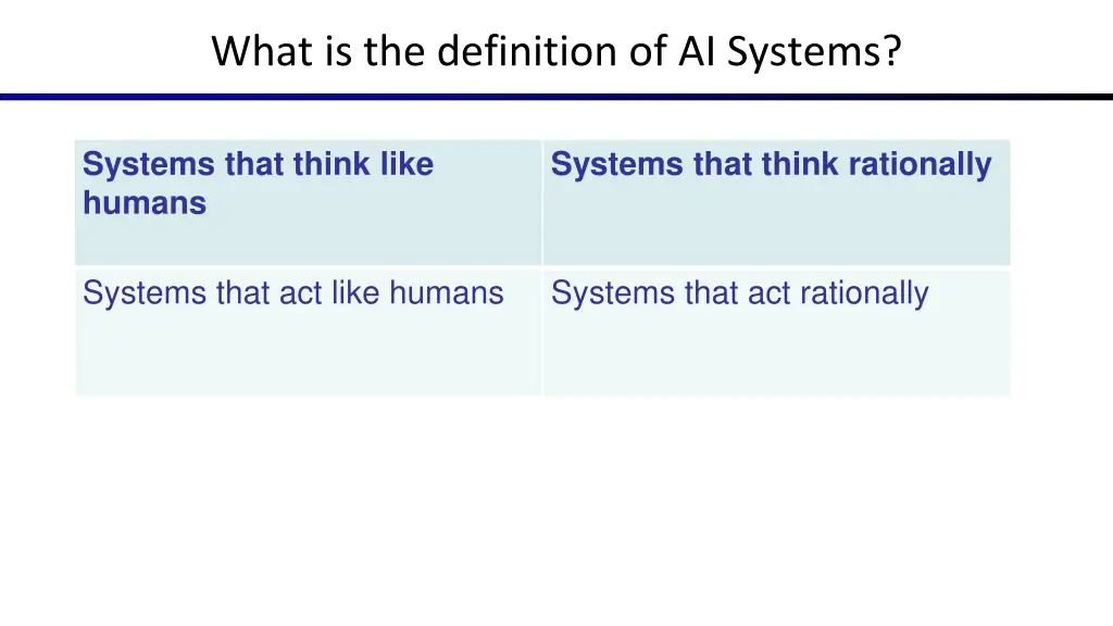 what is the definition of ai systems