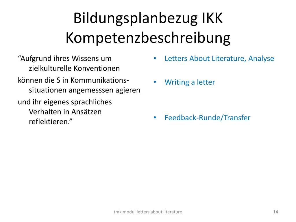 bildungsplanbezug ikk kompetenzbeschreibung