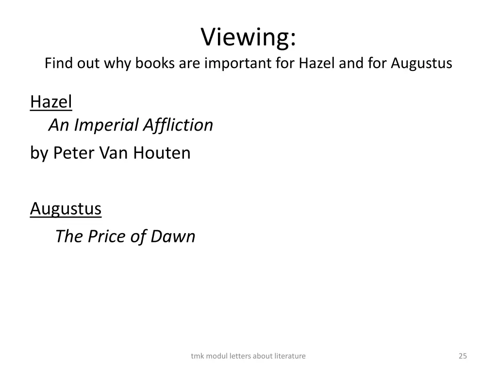 viewing