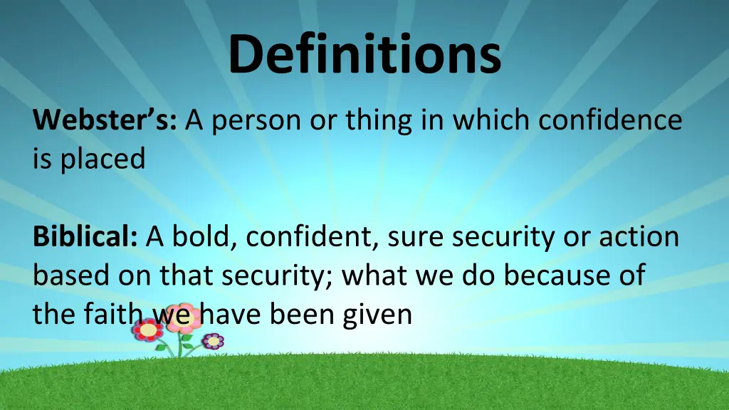 definitions