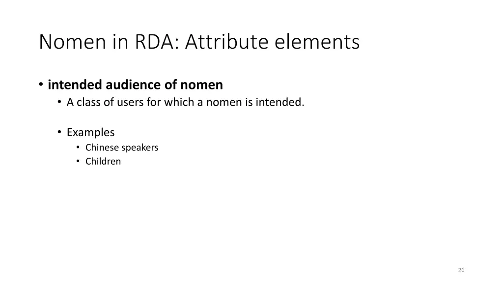 nomen in rda attribute elements 3