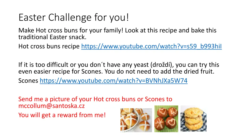 easter challenge for you