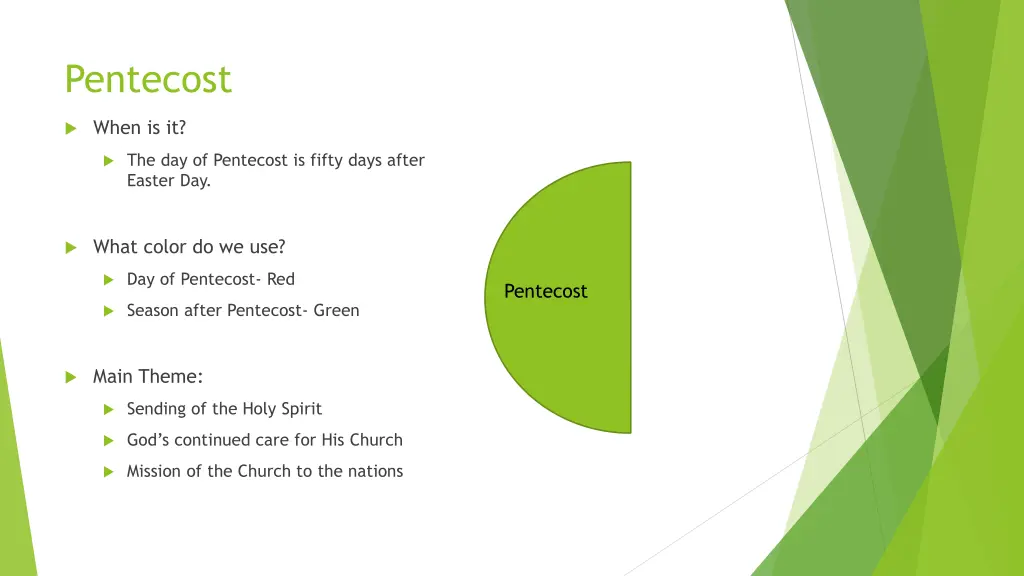 pentecost