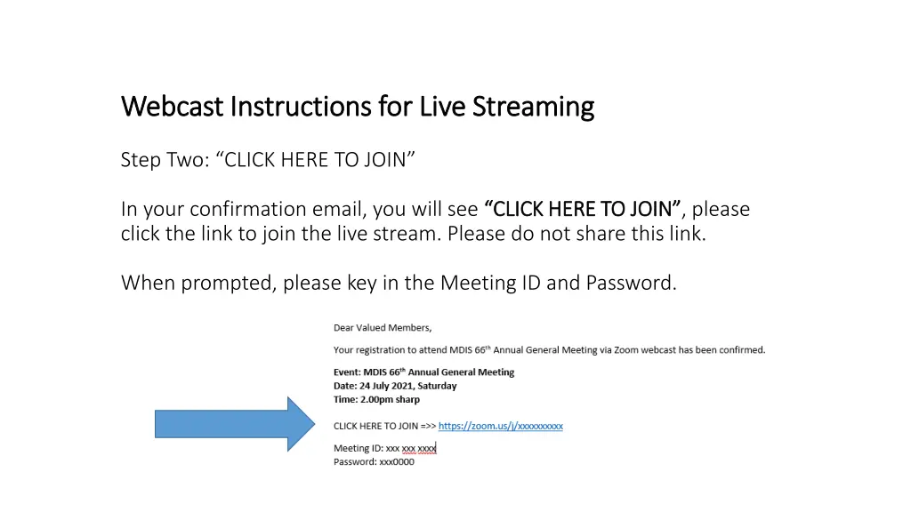 webcast instructions for live streaming webcast 1