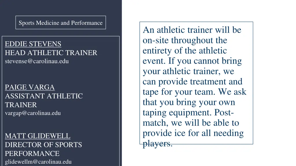 sports medicine and performance