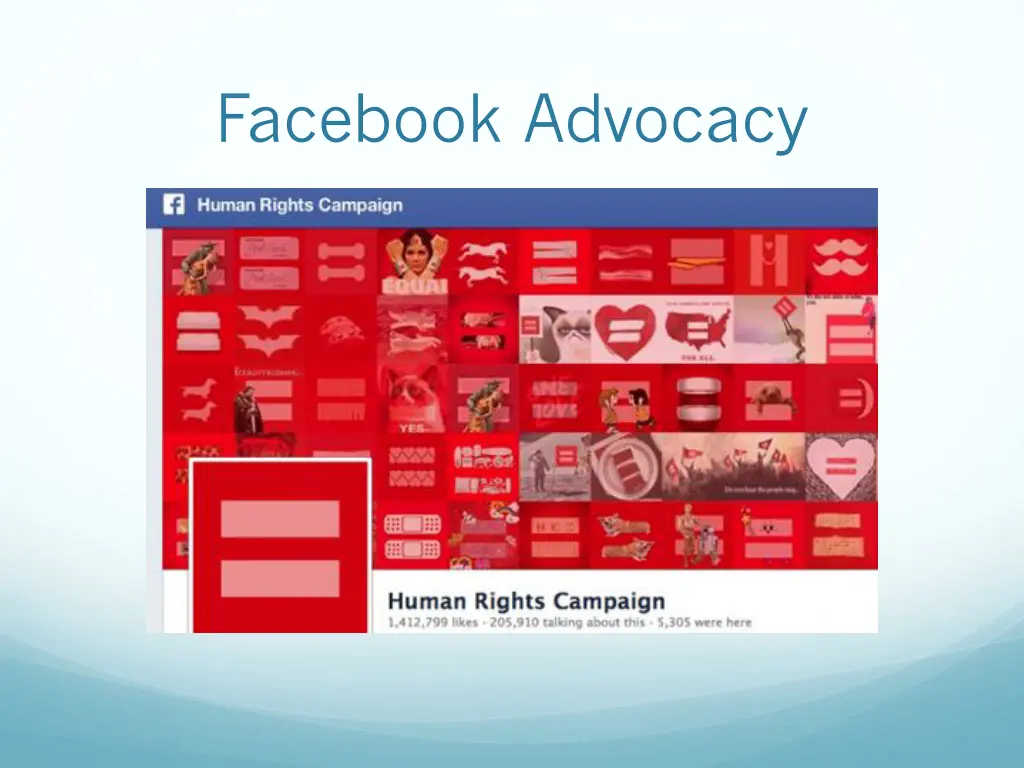 facebook advocacy