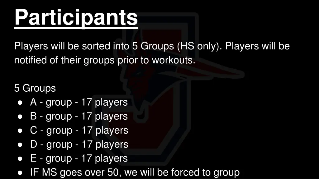 participants