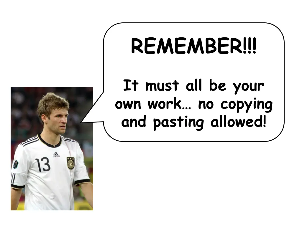 remember