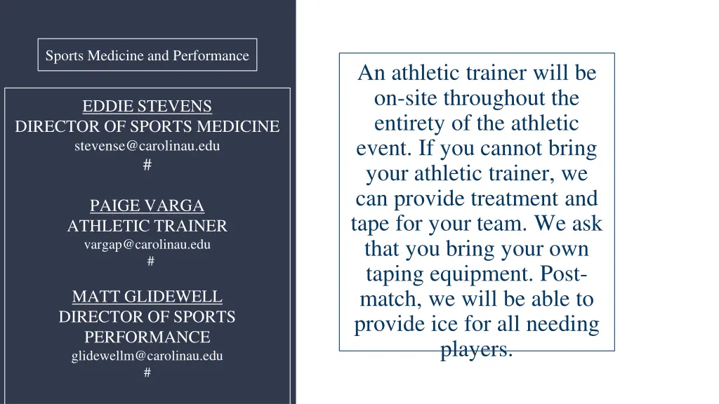 sports medicine and performance