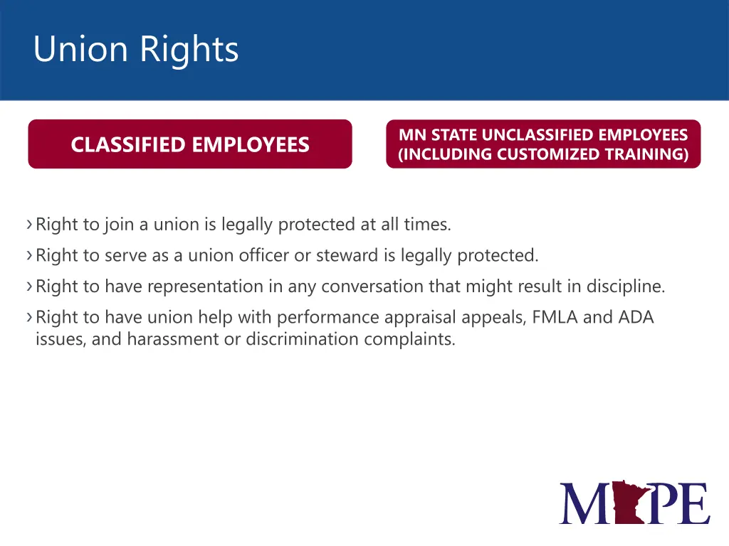 union rights