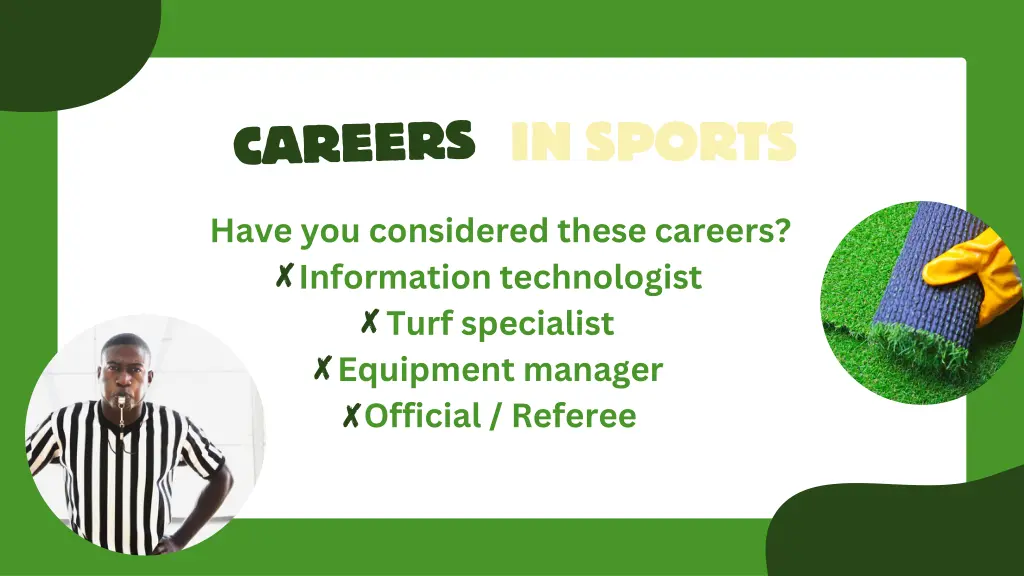 have you considered these careers information