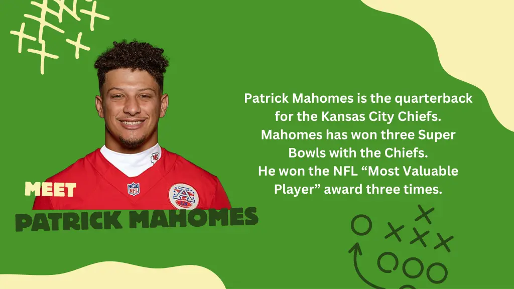 patrick mahomes is the quarterback for the kansas